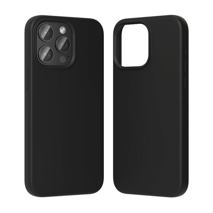 Vention KUFB0-40 Silicone Case for iPhone 15 Pro Max (Black)