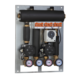 Hydraulic set Szwadron 480 (SKE 2DC+ 35 kW, UNI, rotary valve with actuator, DN15 pumps)