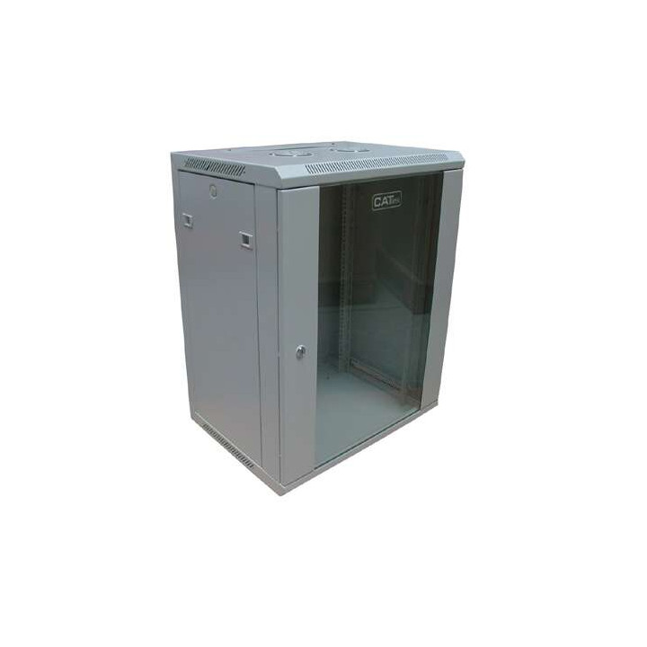 CATlink / Digitus 19" 12U 600x600 Wall-Mount Rack Cabinet (RAL 7035)
