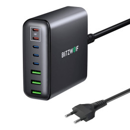 Blitzwolf BW-S26 250W GaN USB Charger (Black)