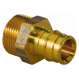 Fitting with male thread PL DR 75 R2 1 2 MT Uponor Q&E