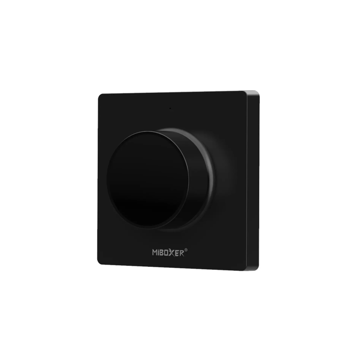 Wall mounted controller MONO/CCT Rotating Wheel, Black CR2032 K1B