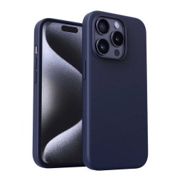 Aukey PC-GJ10C Case for iPhone 15 Pro (Storm Blue)