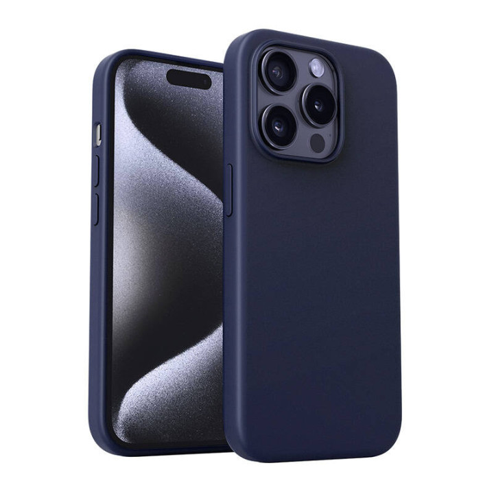 Aukey PC-GJ10C Case for iPhone 15 Pro (Storm Blue)