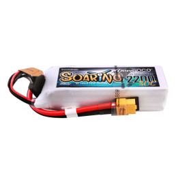 Gens ace G-Tech Soaring 2200mAh 14.8V 30C 4S1P LiPo Battery Pack with XT60