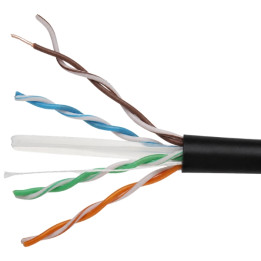 SUKTOS POROS LAIDAS UTP/K6/100M/UV/CON 100&nbsp;m CONOTECH