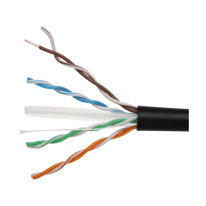 SUKTOS POROS LAIDAS UTP/K6/100M/UV/CON 100&nbsp;m CONOTECH