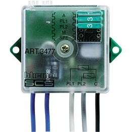Basic module control interface with 2 independent contacts for the control of 2 actuators.