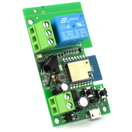 Контроллер без напряжения Tuya DC 5-32 В WiFi+RF433