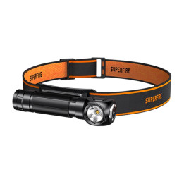 Superfire TH04-S 1000lm USB-C Rechargeable Headlamp Flashlight