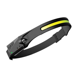 Superfire HL65 Headlamp Flashlight, 120 lm, USB-C, 5 Modes, 30m Range