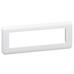 Plate Mosaic - 8 horizontal modules - white