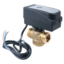 AZV 453 2-way zone valve NO DN20 G1" Kvs 10m3/h