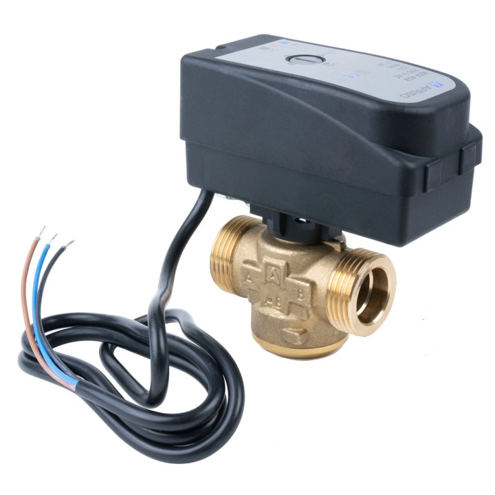 AZV 453 2-way zone valve NO DN20 G1" Kvs 10m3/h