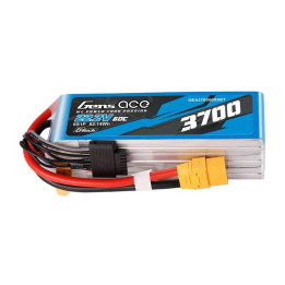 Gens ace G-Tech 3700mAh 22.2V 60C 6S1P XT90 LiPo Battery GEA376S60X9GT
