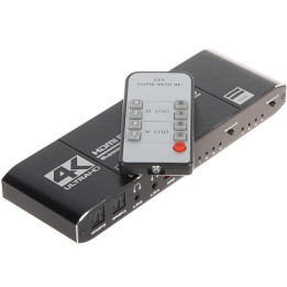 HDMI Matrix Switch 4x2 HDMI-SW-4/2-MATRIX – 4 Inputs 2 Outputs 4K