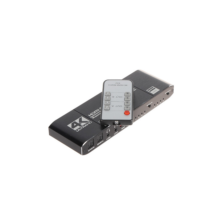 HDMI Matrix Switch 4x2 HDMI-SW-4/2-MATRIX – 4 Inputs 2 Outputs 4K