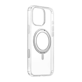 Baseus SkyRing 360° Magnetic Case with Stand for iPhone 16 Pro (Transparent) P6016100A201-05