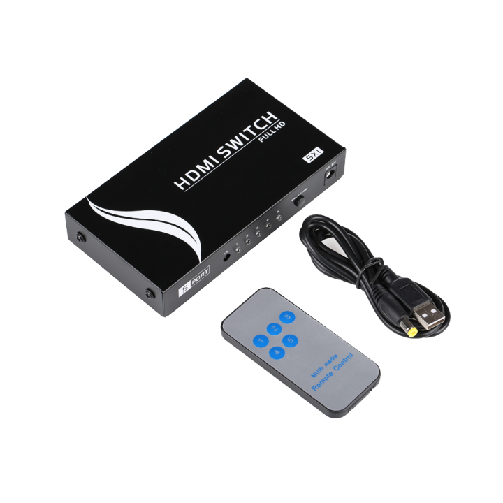 MARCA BLANCA HDMI-SWITCH-5-1-4K 5-Port HDMI Switch 4K