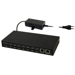 Przełącznik optyczny Pulsar SFG10F8 (8 × SFP, 2 × RJ45)