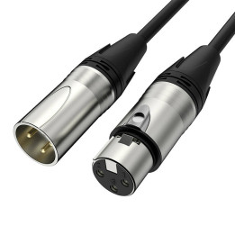 Maono XLR-180 XLR Cable (Black, 180 cm)