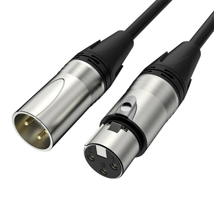 Maono XLR-180 XLR Cable (Black, 180 cm)