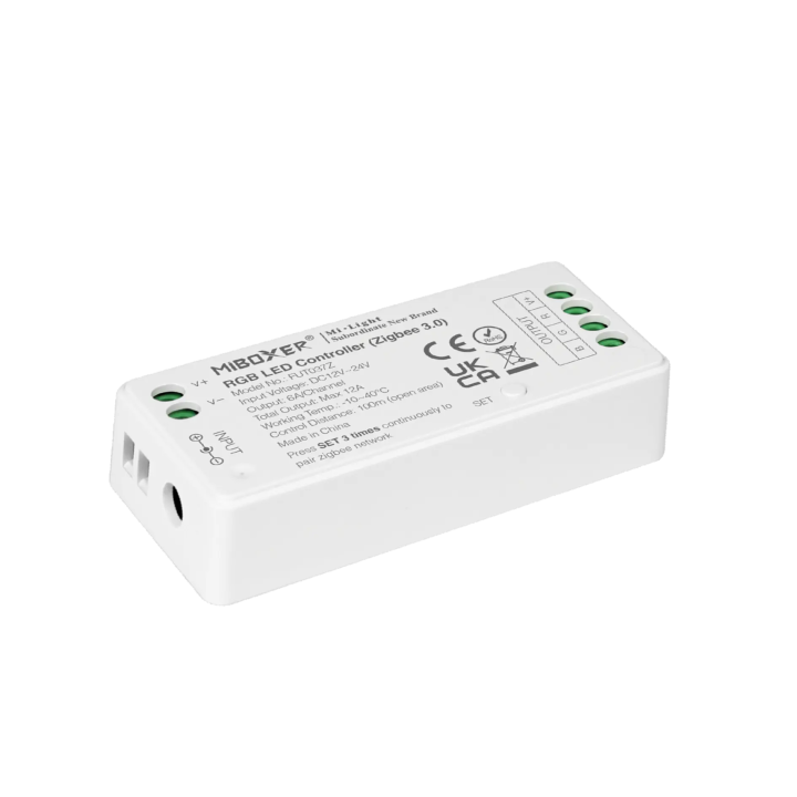 LED Controller RGB 12-24VDC 12A Zigbee 3.0 FUT037Z