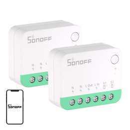 SONOFF MINIR4M (Extreme) Interrupteur Matter, paquet de 2