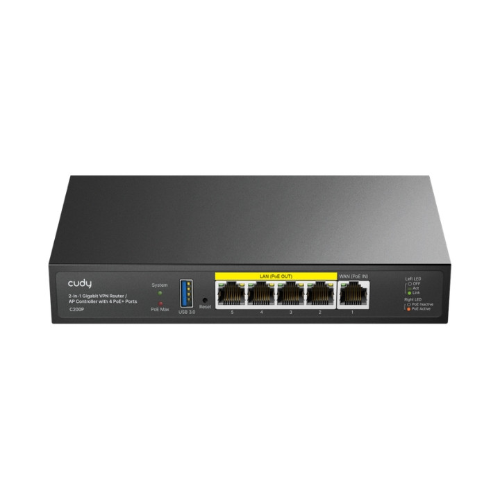ROUTER VPN C200P 4 PoE CUDY