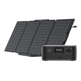 EcoFlow River 3 Power Station + 110W Solar Panel Set (R3-110W-SB)