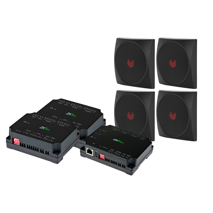 ZKTECO ZK-KIT-C2-260-4 Lecteur de proximité - Carte EM 125 kHz, sortie Wiegand, montage en saillie