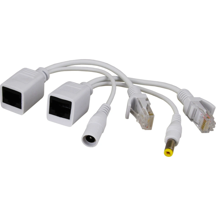 Zestaw adapterów Pulsar P-POE1 PoE ze złączami typu RJ