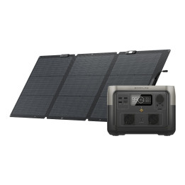 EcoFlow River 2 Max Power Station + 160W Solar Panel Set R2MAX-160W-SB