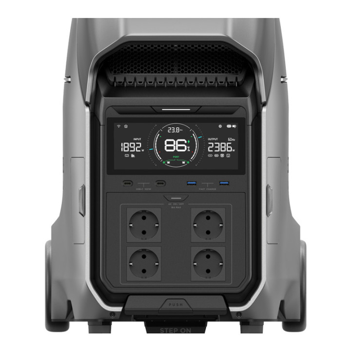 EcoFlow Delta Pro 3 Power Station + 400W Solar Panel Set (D3PRO-400W-SB)