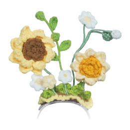 Knitted Sunflower Costume for Loona Premium Robot 99904CK00016