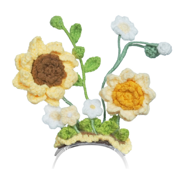 Knitted Sunflower Costume for Loona Premium Robot 99904CK00016