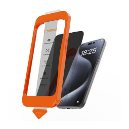 Torras X00FX1541 Install Master Tempered Glass for iPhone 16 Plus