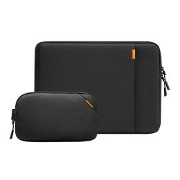 Tomtoc Defender-A13 14" Laptop Sleeve Kit (Black)