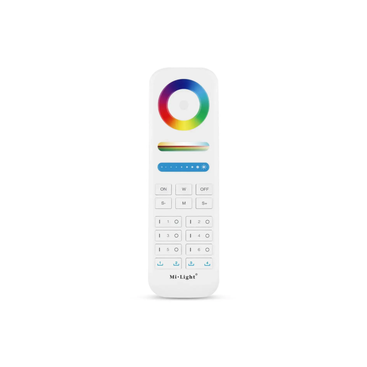 Remote controller RGB+CCT 8-zone 2xAAA FUT089S