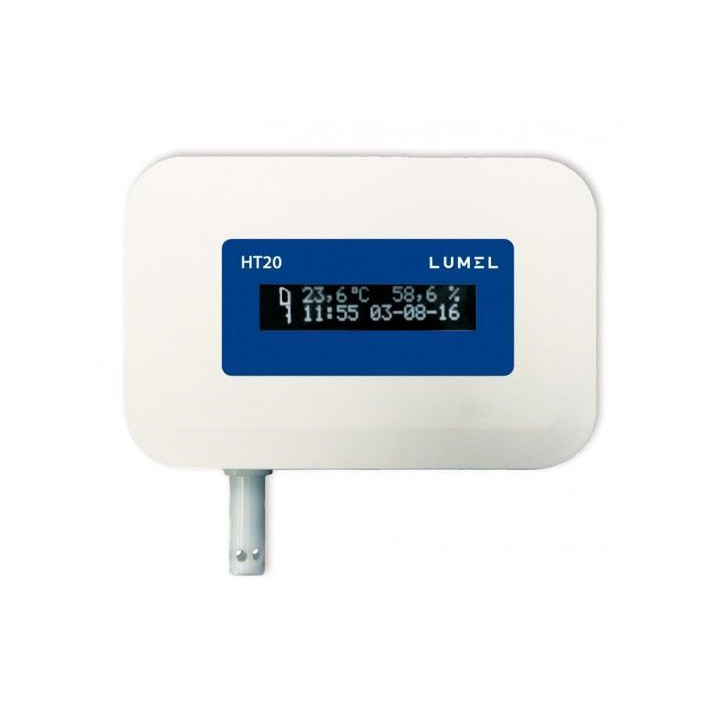 Lumel Temperature and humidity data logger with Ethernet and PoE HT20