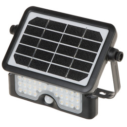 AD-SL-6108BLR4 LED Solar Floodlight with Motion Sensor, IP65, 6500K Cool White, 12V
