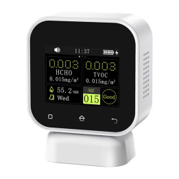 FNIRSI SFD-02 4-in-1 Indoor Air Quality Monitor with Touch Screen