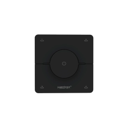 Wall mounted controller MONO/CCT Rotating Wheel 4 Scene, black 2xAAA K0-B