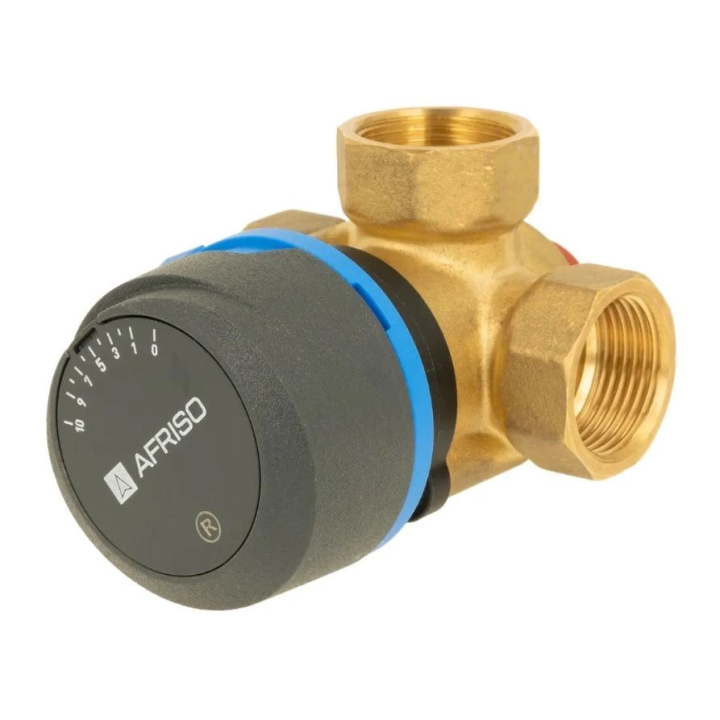 AFRISO ARV 385 Vario ProClick – 3-way mixing valve, DN32, Rp 1 1/4", Kvs 7,5–19