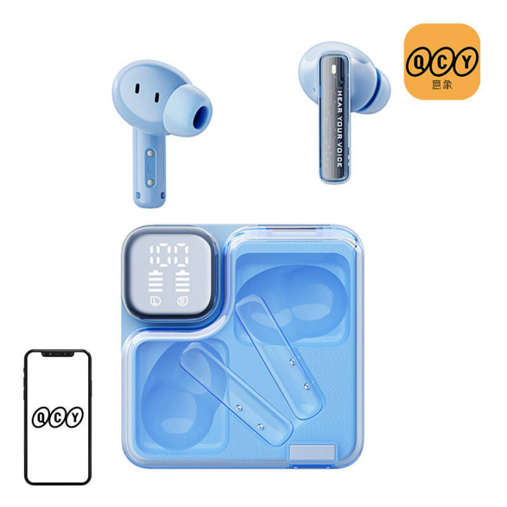 QCY MeloBuds Neo T31 TWS Earbuds (Blue)