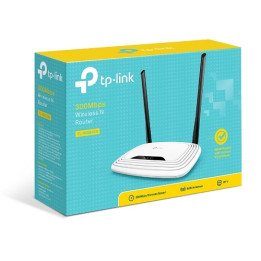 Le routeur sans fil N TP-Link 300 Mbps utilise une antenne double (TL-WR841N)