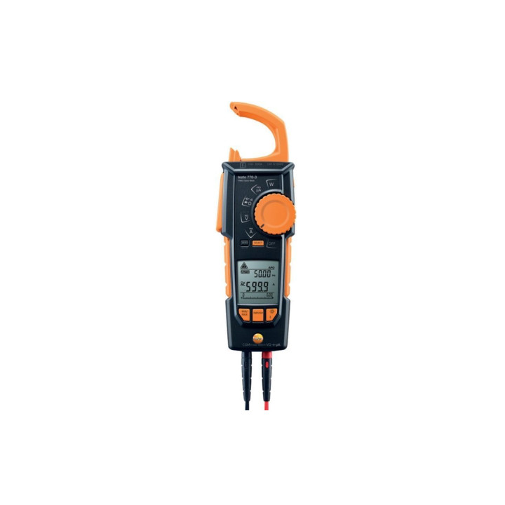Clamp meter Testo 770-3 with Bluetooth and TRMS
