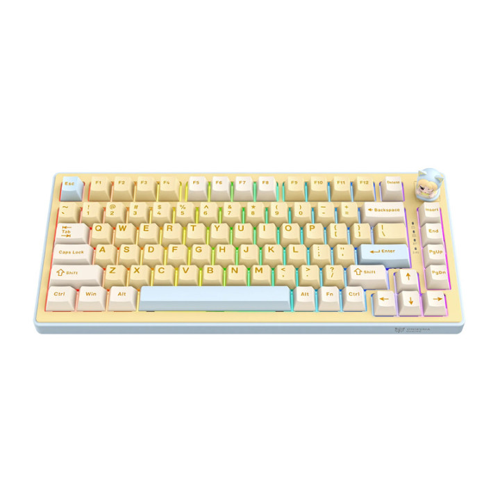 ONIKUMA MT707 Gaming Keyboard (Yellow)