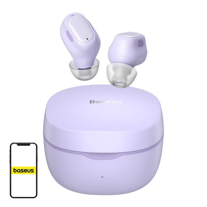Baseus Bowie WM01 TWS Earbuds (Purple) - NGTW370005