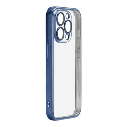 Joyroom JR-15Q2 Protective Case for iPhone 15 Pro (Matte Blue)